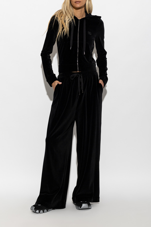 Dolce & Gabbana Velvet hoodie
