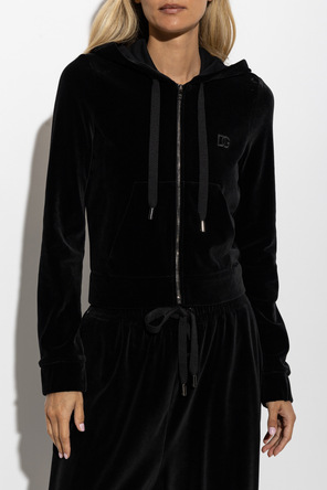 Dolce & Gabbana Velvet hoodie