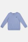 logo-patch polo-neck sweater