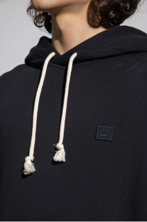 Acne Studios Kids logo-print sweatshirt Neutrals