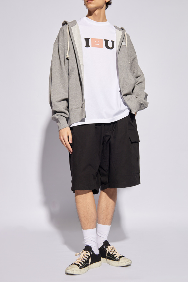 Acne Studios Hoodie with logo patch