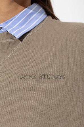 Acne Studios Sweatshirt com motivo de camisa incorporado