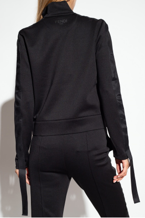Fendi Sweatshirt with standing collar