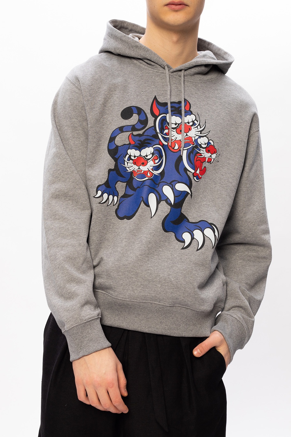 x Kansai Yamamoto tiger hoodie, Kenzo