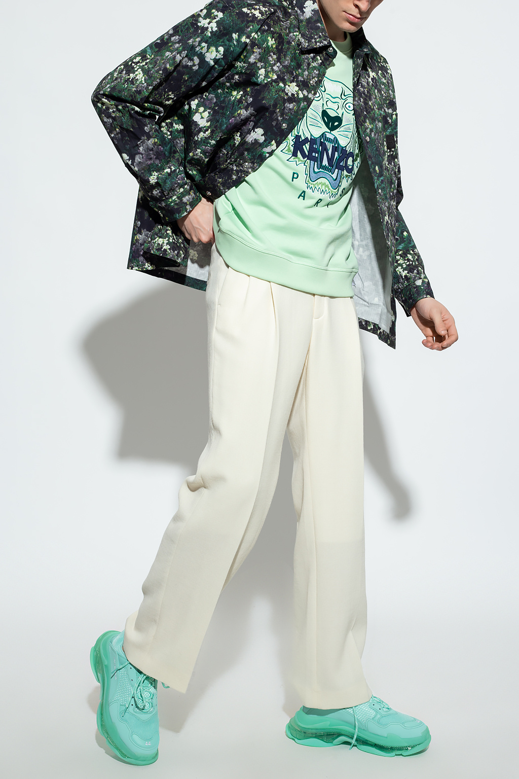 Kenzo standard russell athletic tie dye hoodie