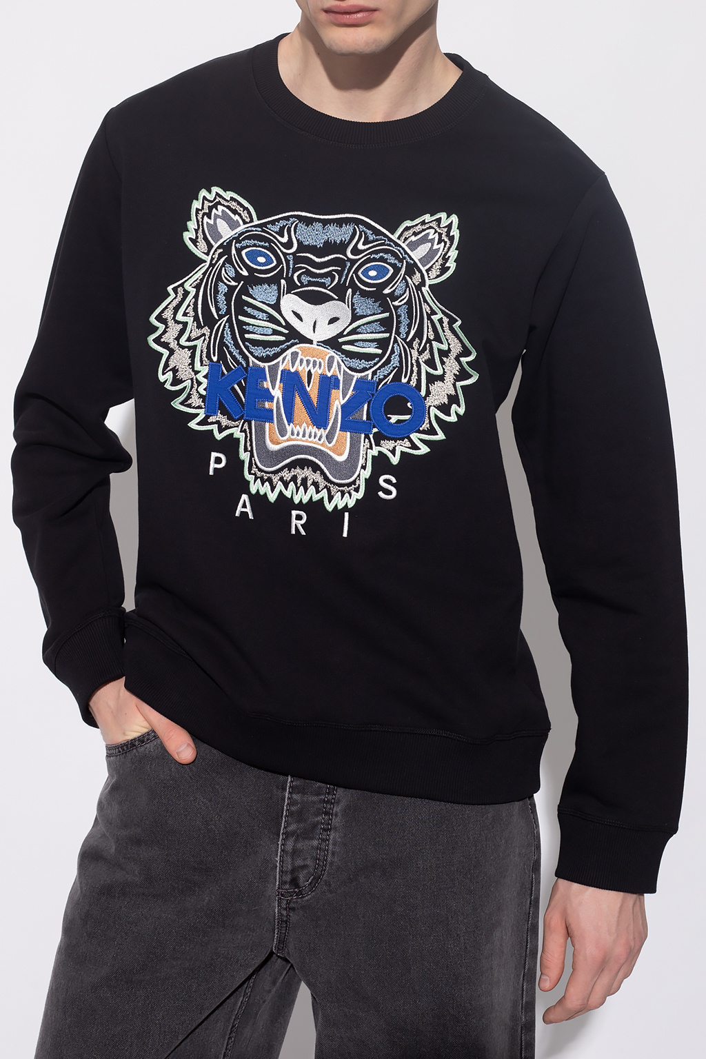 Kenzo sweatshirt short-sleeve with logo