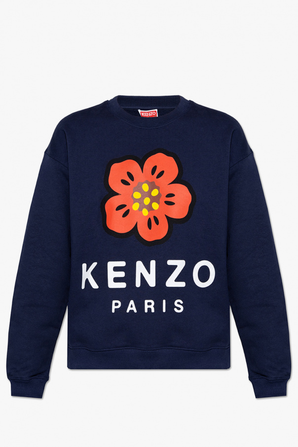Kenzo panelled longline cotton T-shirt