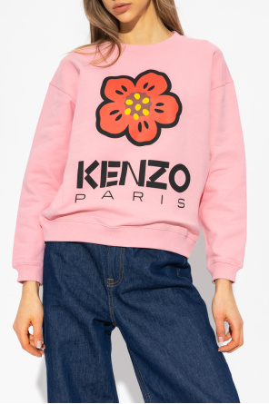 Kenzo Versace Greca logo-lettering sweatshirt