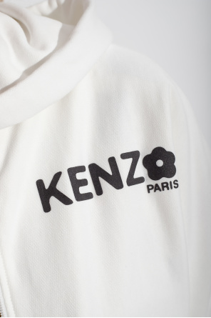 Kenzo Mans Blue Piquet Cotton Polo Shirt