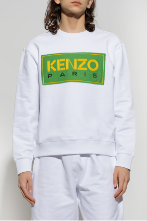 Kenzo beams plus vertical stripe zip up polo shirt item