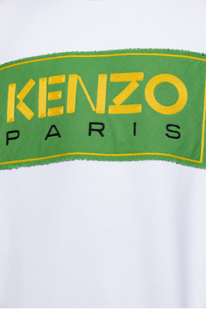 Kenzo beams plus vertical stripe zip up polo shirt item