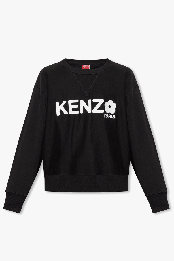 Kenzo Black Cat T-Shirt Manche Courte Military