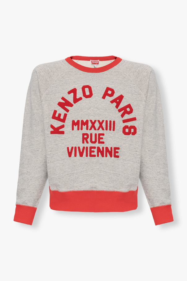 Kenzo sweatshirt with logo versace sweater