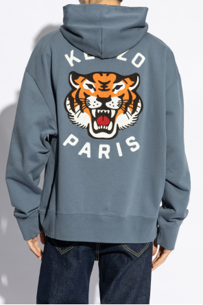 Kenzo Sweatshirt with tiger motif on the back