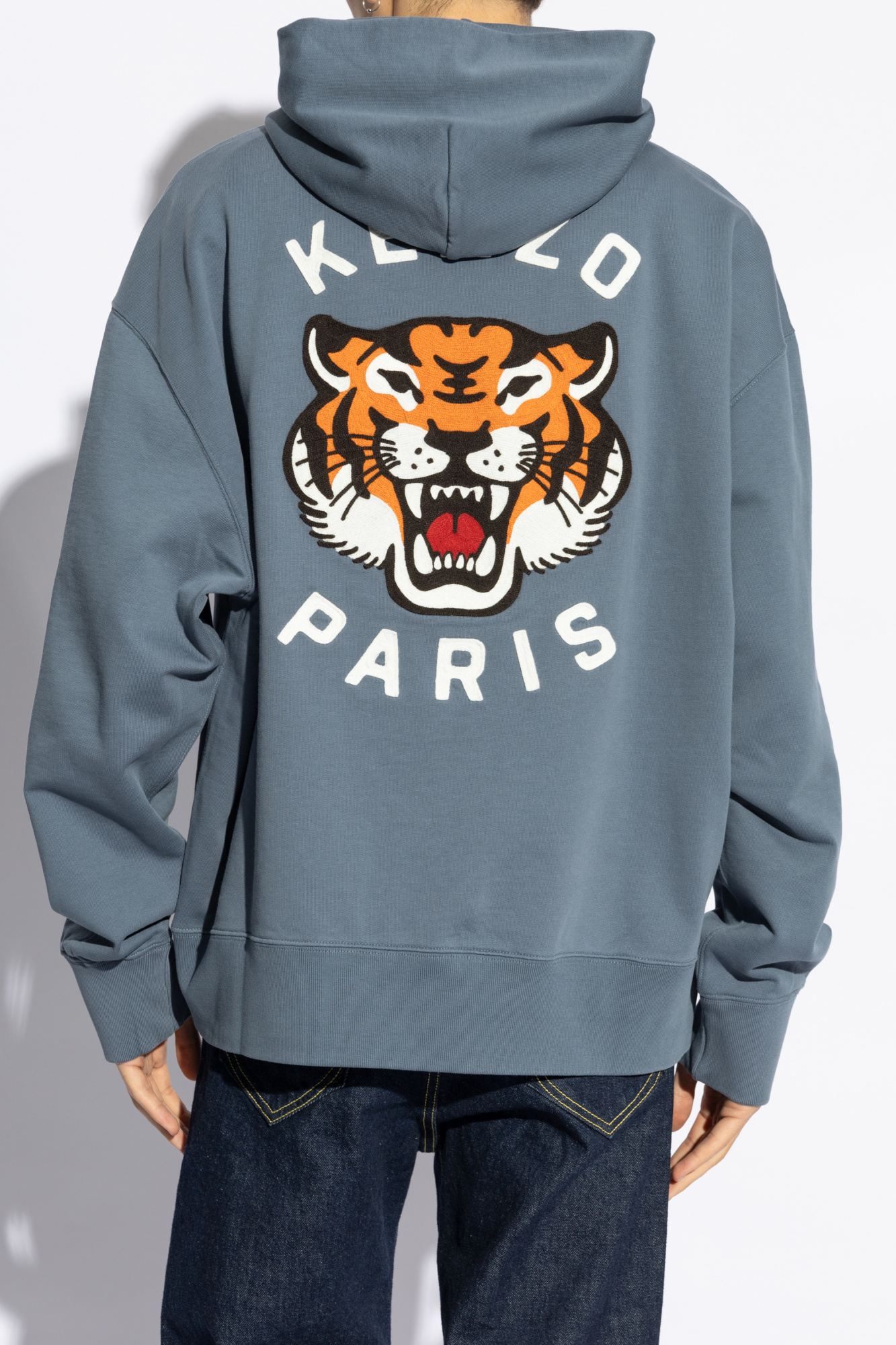 Kenzo Sweatshirt with tiger motif on the back