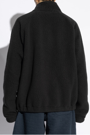 Kenzo Fleece jacket with stand-up collar