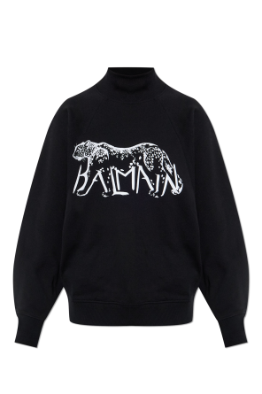 Sudadera con cuello subido