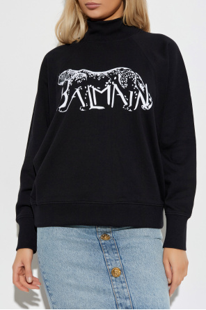 Balmain Sweatshirt with stand-up collar