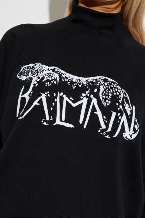 Balmain Sweatshirt with stand-up collar