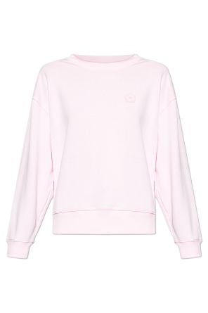 Sweatshirt with logo patch