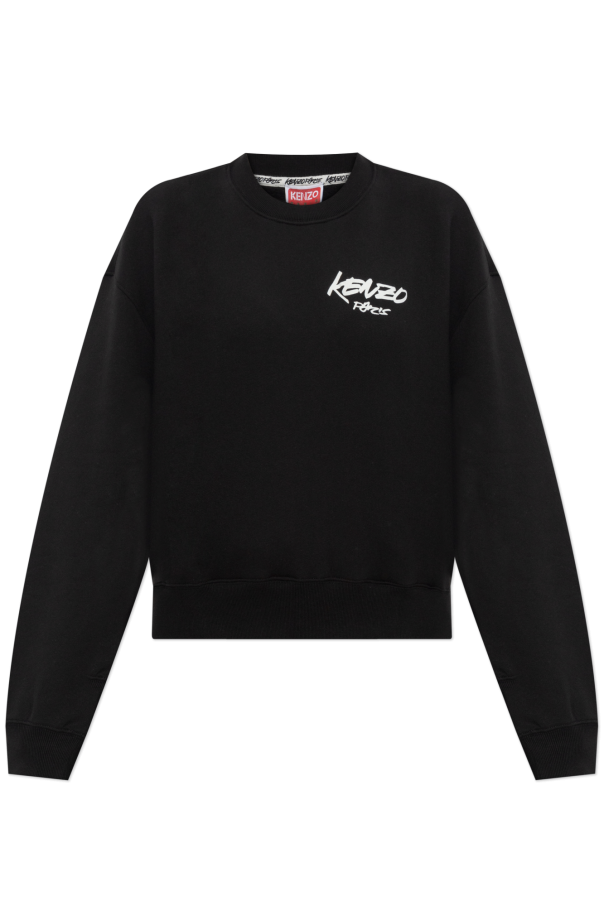 Sweatshirt with printed logo od Kenzo