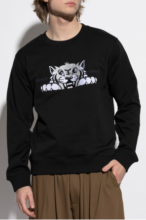 Kenzo Sweatshirt with a distinctive tiger head