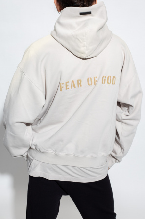 Fear Of God Brown Sweatshirt For Kids With Racket