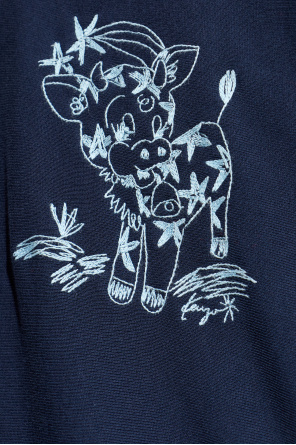 Kenzo Sweatshirt com padrão bordado