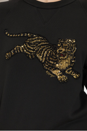 Kenzo Sweatshirt com lantejoulas brilhantes