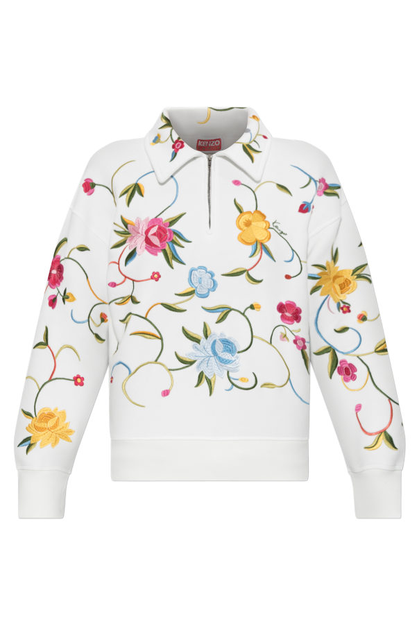 Sweatshirt with floral motif od Kenzo