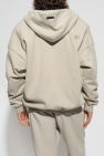 Fear Of God beige Hoodie with logo