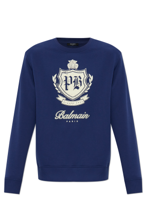Sweatshirt with printed logo