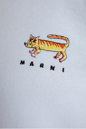Marni Hoodie with ‘Naif Tiger’ theme