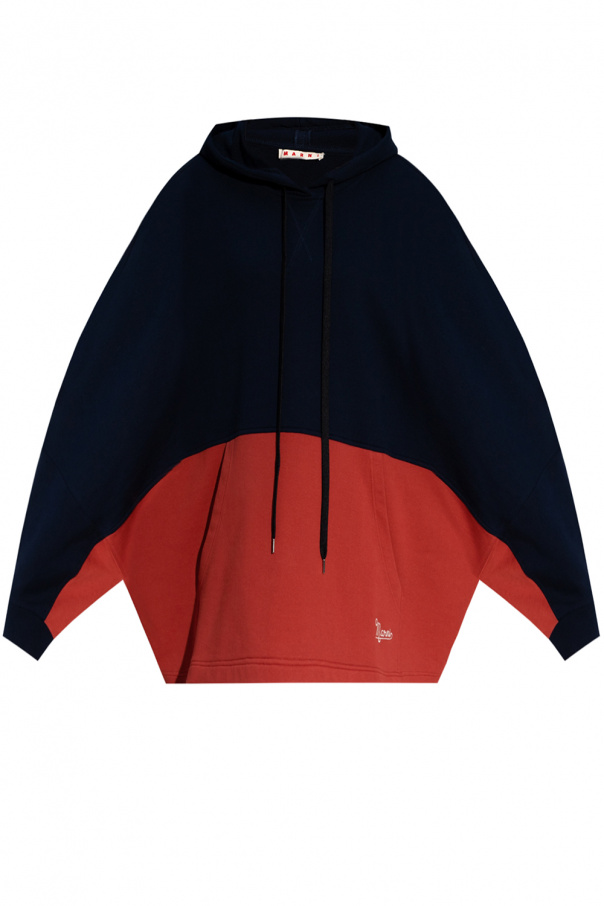 Marni OverSlippers hoodie with logo