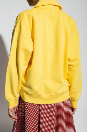 Marni Polo jersey-knit sweatshirt