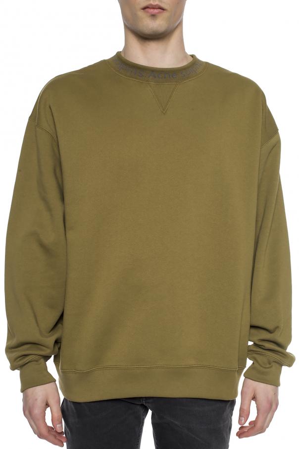 acne studios embroidered sweatshirt