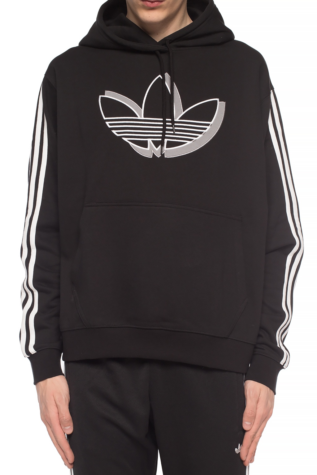 adidas originals fashion logo hoodie