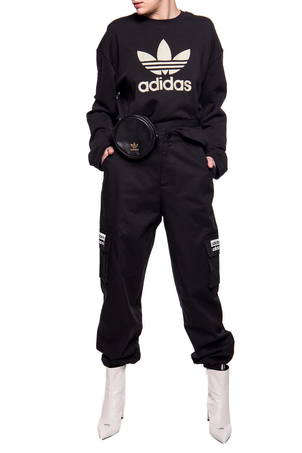 adidas originals oversized sweatshirt with originals logo