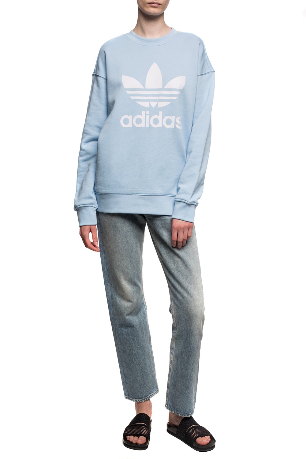 adidas Originals Trefoil Crew Sweat FM3289 - Best shoes SneakerStudio