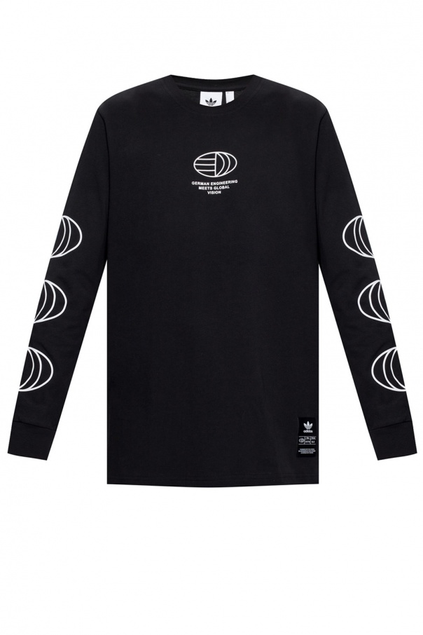 adidas trefoil long sleeve t shirt