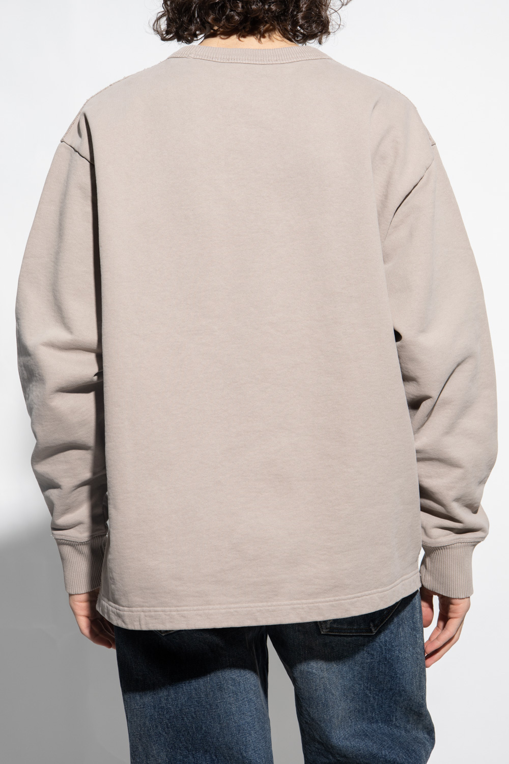 Acne Studios Object Sort sweatshirt med lynlåsdetalje