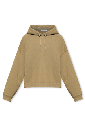 Hoodie with logo patch