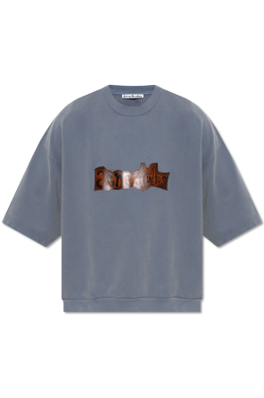TEEN ruffle-trimmed cotton shirt od Acne Studios