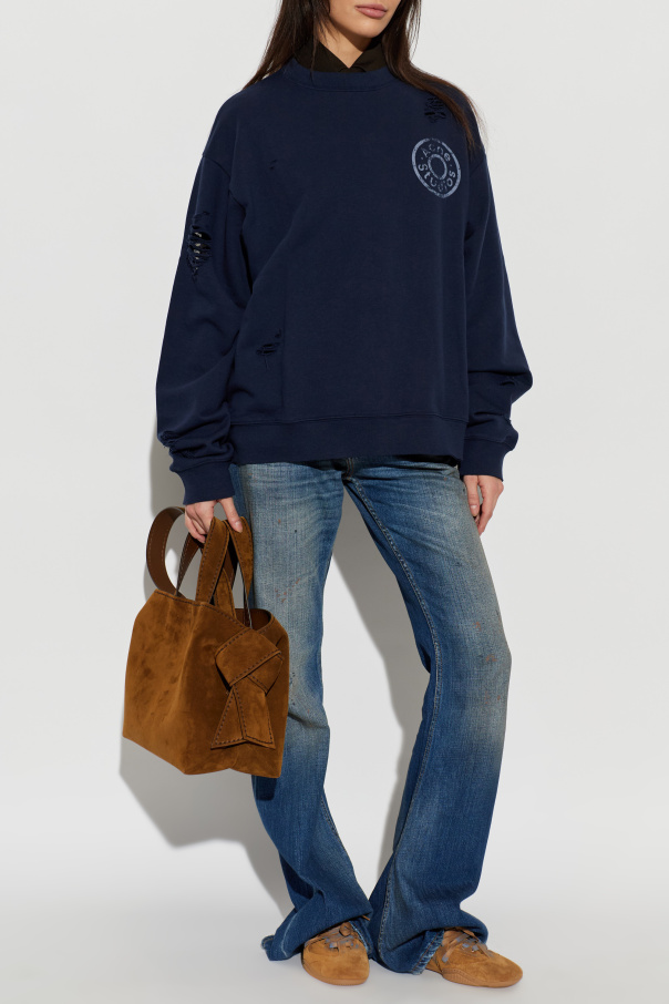 Acne Studios Sweatshirt with a vintage effect