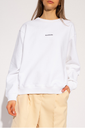 Acne Studios exposed-seam sweatshirt Neutrals