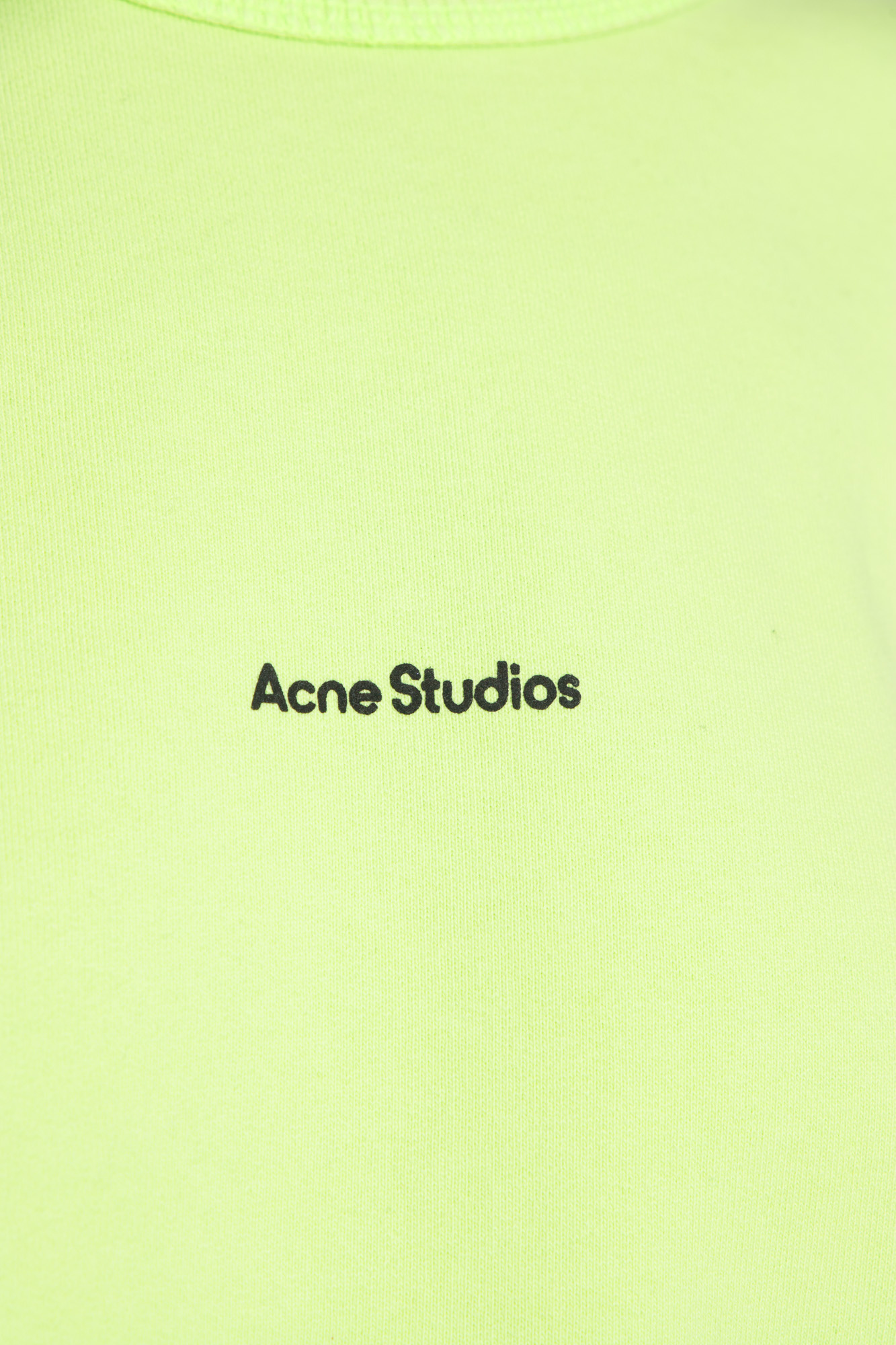 Acne Studios sweatshirt Navy with logo