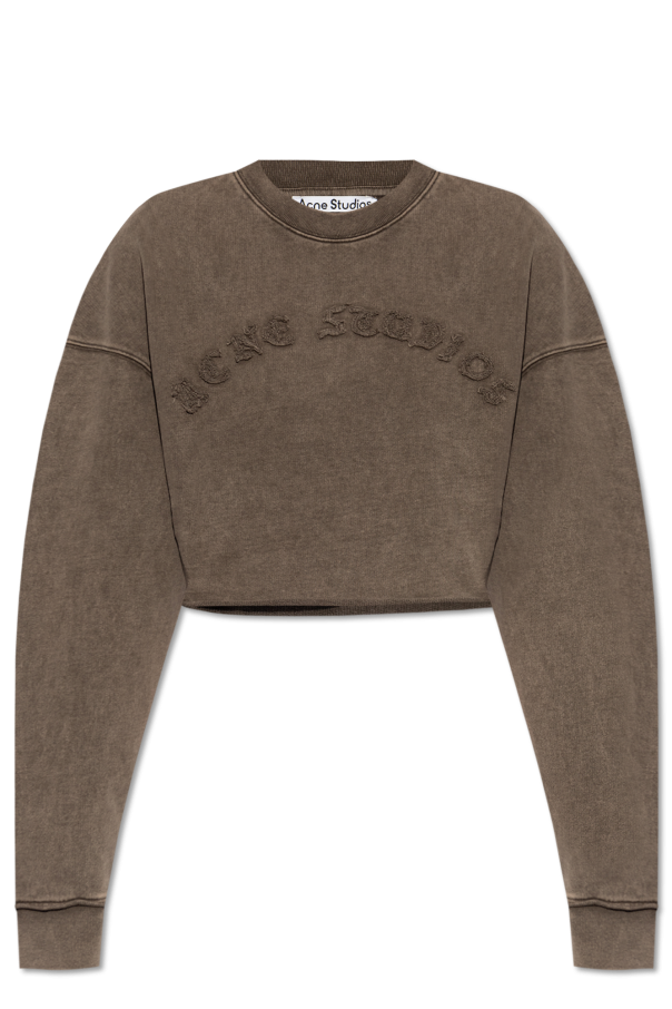 Acne Studios Krótka bluza z logo