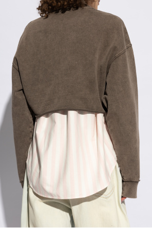 Acne Studios Krótka bluza z logo