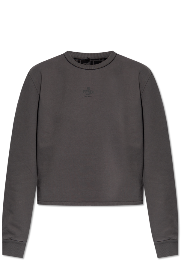 Fendi Reversible sweatshirt with logo