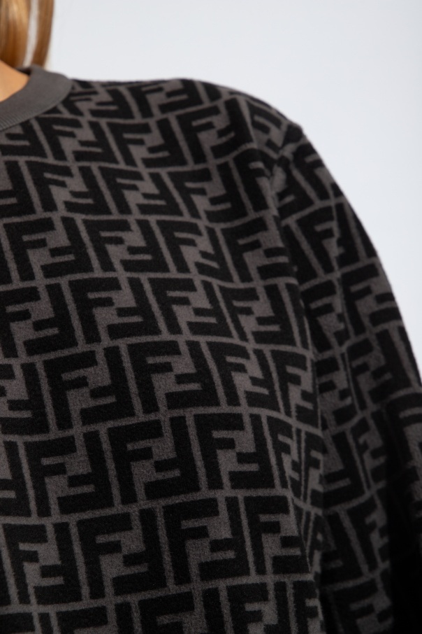 Fendi Reversible sweatshirt with logo